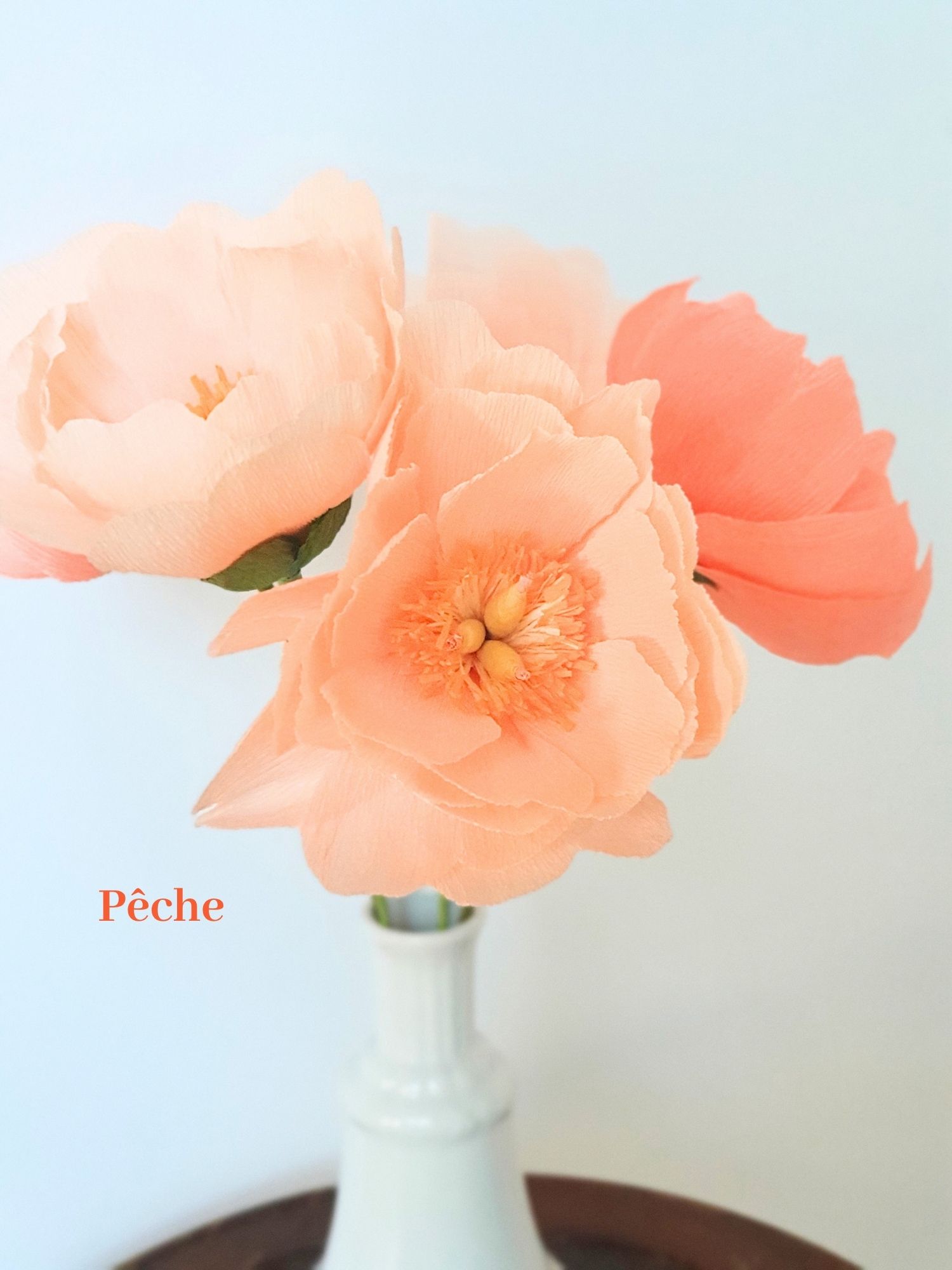 Fleur en papier : Pivoine en papier – Image 4